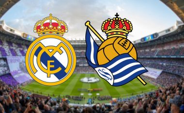 Real Madrid – Real Sociedad, formacionet zyrtare të derbit të javës në La Liga