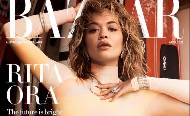 Rita Ora shkëlqen në kopertinën e revistës “Harper’s Bazaar” të Australisë