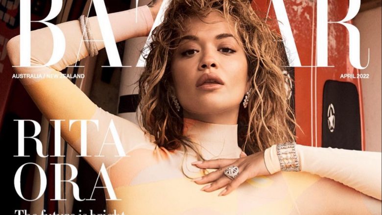 Rita Ora shkëlqen në kopertinën e revistës “Harper’s Bazaar” të Australisë