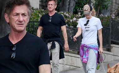 Sean Penn kthehet i sigurt nga Ukraina në Los Angeles, fotografohet me ish-gruan duke shëtitur qentë në Hollywood