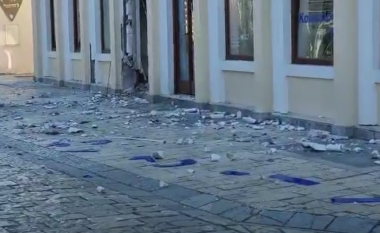 Shpërthim në biznesin e policit në Shkodër