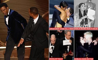 Will Smith vetëm i shtohet listës: Skandalet më të mëdha ndër vite që kanë tronditur shfaqjen e çmimeve "Oscars"