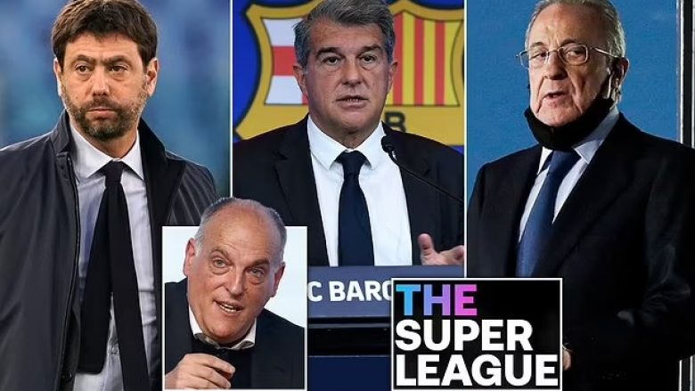 Tebas për Superligën Evropiane: Juventusi, Real Madridi dhe Barcelona gënjejnë më shumë se Putini