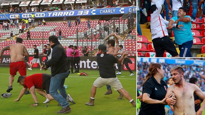 Tragjedi në futbollin meksikan: Dyshohet për 17 tifozë të vrarë dhe mbi 20 persona të lënduar rëndë