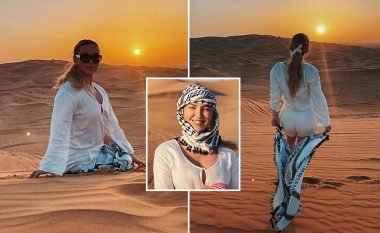 Tuna publikon imazhe atraktive nga shkretëtirat e Dubait