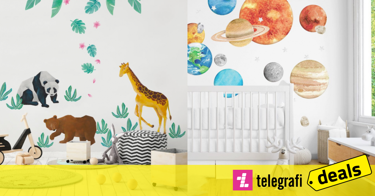Zbukurimet e murit në dhomën e gjumit – trendi i këtij viti që e lumturon fëmijën tuaj
