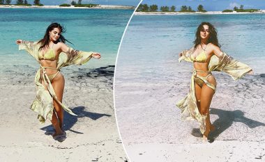 Xhensila Myrtezaj ekspozon me krenari linjat trupore nga pushimet luksoze në Bahamas
