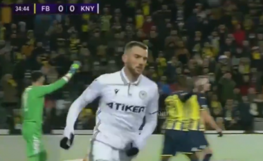 Zymer Bytyqi e kalon Konyasporin në epërsi ndaj Fenerbahces