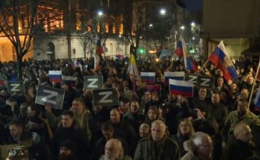 Në Beograd tubim në mbështetje të agresionit rus në Ukrainë