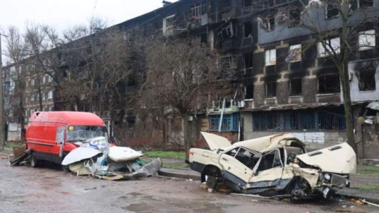 Imazhet që tregojnë Mariupolin e shkatërruar, qytet port në Ukrainë