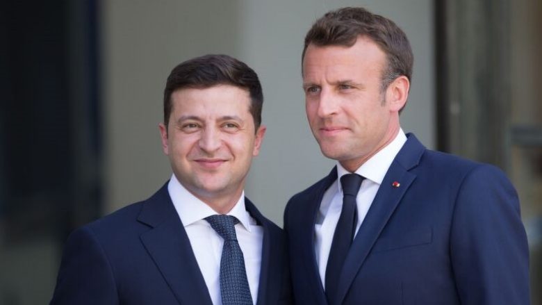 Rizgjidhet president i Francës, Zelensky uron Macronin