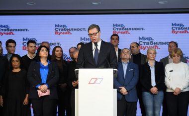 Vuçiq në rolin e KQZ-së, shpall rezultatet preliminare të zgjedhjeve parlamentare të Serbisë