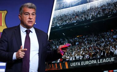 Më në fund u zbulua se si më shumë se 30,000 tifozë të Eintracht hynë në stadiumin e Barcelonës – Laporta jep detajet në konferencë për shtyp