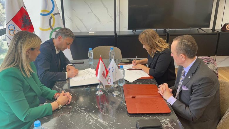 Arrihet memorandum bashkëpunimi mes Akademisë Olimpike të Kosovës dhe asaj të Shqipërisë