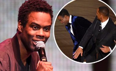 Chris Rock thotë se nuk do të flas për skandalin e Will Smith derisa të paguhet – teksa bën shaka se ‘ai i ktheu dëgjimin’