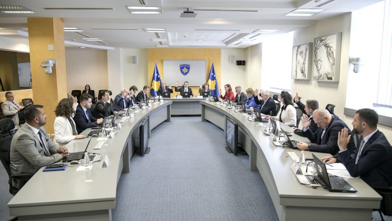 Mbledhja e Qeverisë së Kosovës, të gjitha vendimet që u morën sot