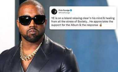 Premtoi se do të largohet për një kohë pas ngjarjeve dhe sulmeve ndaj Kim dhe Pete - Kanye West po pushon në një ishull