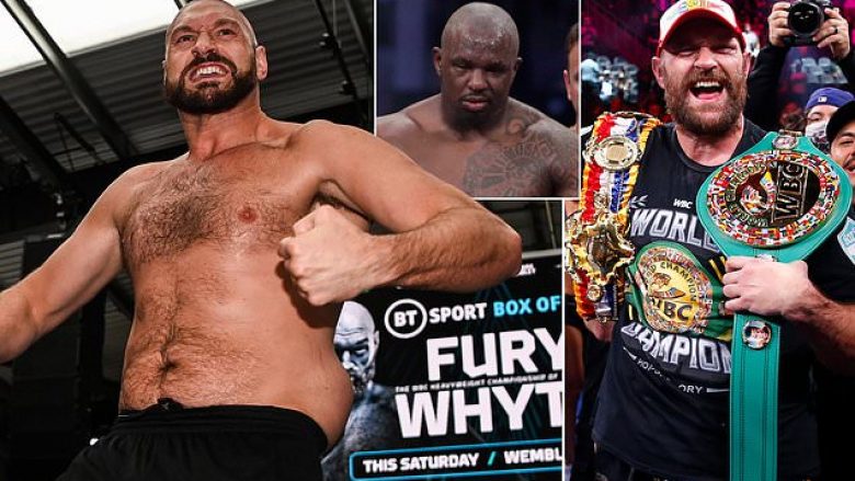 Tyson Fury insiston se pas super meçit me Dillian Whyte do të pensionohet nga boksi
