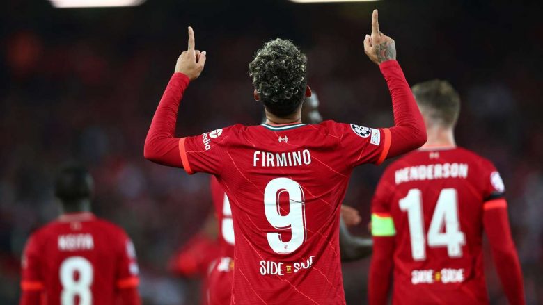 Notat e lojtarëve, Liverpool 3-3 Benfica: Firmino më i miri në fushë