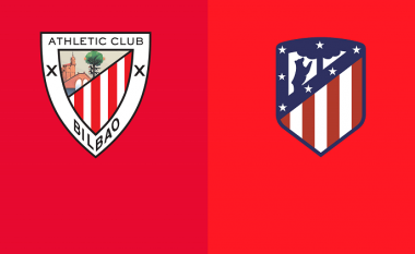 Formacionet zyrtare, Athletic Bilbao – Atletico Madrid