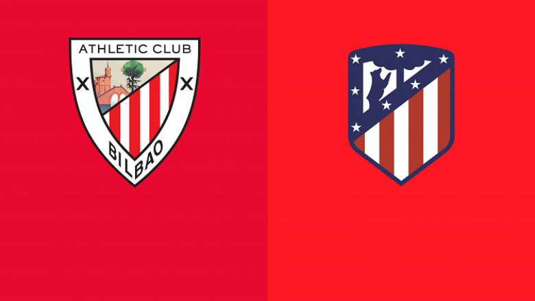 Formacionet zyrtare, Athletic Bilbao – Atletico Madrid