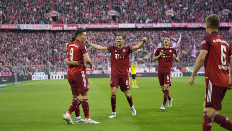 Bayern Munich triumfon ndaj Dortmundit dhe shpallet kampion në Bundesliga për herë të 10-të radhazi