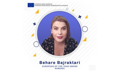 Behare Bajraktari, kandidate e BE-së “Evropiani i Viti 2022” për gazetarinë e gjelbër