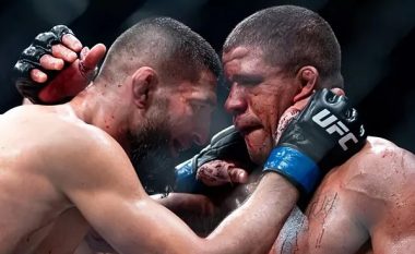Khamzat Chimaev fiton me shumë vështirësi luftën e përgjakshme ndaj Burns në UFC 273, por nuk është gati për Kamaru Usman