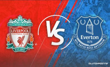 Formacionet zyrtare të derbit Liverpool – Everton, The Reds duan ta vazhdojnë presionin mbi Cityn