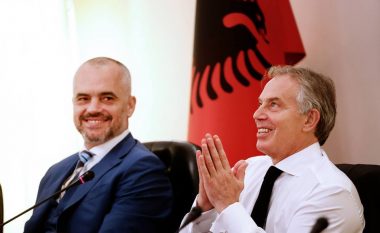 Rama takon Tony Blair në Tiranë, në fokus integrimi i Shqipërisë në BE dhe Ballkani i Hapur