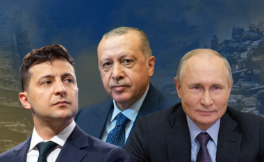 Erdogan edhe zyrtarisht do t’u dërgojë ftesë Zelenskyt dhe Putinit për takim në Stamboll