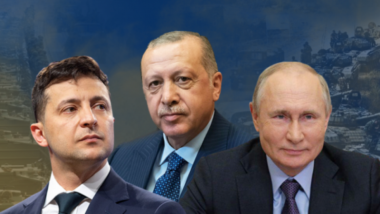 Erdogan edhe zyrtarisht do t’u dërgojë ftesë Zelenskyt dhe Putinit për takim në Stamboll