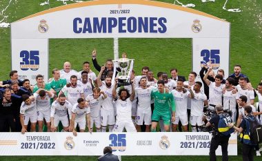 Sa para fiton Real Madridi që u shpall kampion i La Ligës?