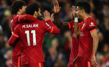 Liverpooli lider pas fitores me ‘poker’ në derbi – The Reds nënshtrojnë Djajtë e Kuq në ‘Anfiled’