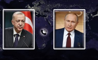 Erdogan telefonon Putinin: Ende vlen oferta për një takim me Zelenskyn në Stamboll