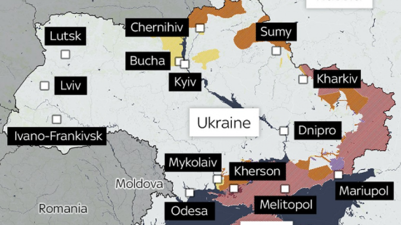 Çka ndodhi në ditën e 44-të të agresionit rus në Ukrainë?