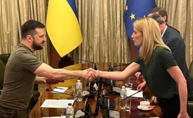 Presidentja e Parlamentit Evropian viziton Kievin – ajo bëhet zyrtarja e parë BE-së që vizitoi kryeqytetin ukrainas gjatë agresionit rus