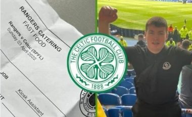 Nuk gjeti biletë për ndeshjen Rangers – Celtic: Tifozi futet në punë për një ditë në stadium dhe ikë nga orari për të shikuar super derbin