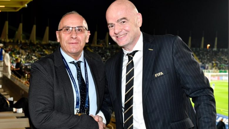 I pari i FIFA-s, Infantino përgëzon Agim Ademin për rizgjedhjen në krye të FFK-së