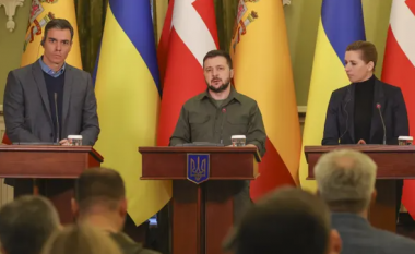 Kryeministri spanjoll në Kiev, Sanchez: Do t’i dërgojmë 200 tonelata municione dhe furnizime ushtarake në Ukrainë
