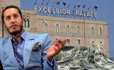 Para 15 vitesh djali i Gadafit sa luante te Sampdoria në Serie A e kishte harruar një Cadillac të parkuar në një hotel – ai mbetet aty dhe është kthyer në atraksion për vizitorët