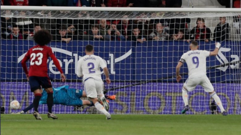 Notat e lojtarëve, Osasuna 1-3 Real Madrid: Portieri vendas larg më i miri, Benzema më i dobëti te mbretërit