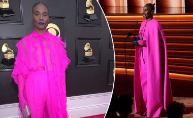 Artisti kontrovers Billy Porter shfaqet me veshje të çuditshme në "Grammy Awards 2022"
