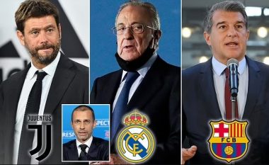 Një kthesë e re në sagën e Superligës Evropiane – Juventusi, Barcelona dhe Real Madridi mund të përballen me sanksione nga UEFA