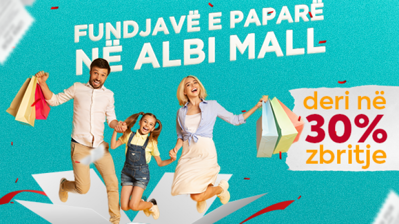 Albi Mall organizon fundjavën e paparë