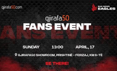 Ketë fundjavë, super eventi: Gjirafa50 Fans Event – bNe Road to Major 2022