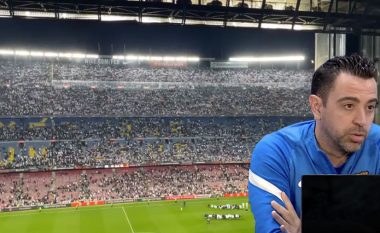 ‘Jemi ndier të plaçkitur në shtëpinë tonë’ – Xavi flet për humbjen nga Eintrachti dhe numrin e madh të tifozëve mysafirë
