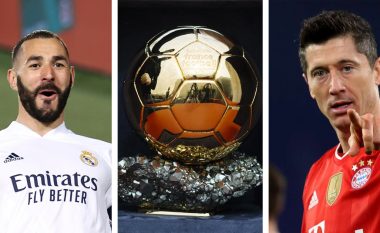 Gara për Topin e Artë: Benzema parakalon Lewandowskin në renditjen për çmimin presitigjioz