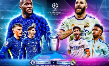 Formacionet e mundshme, analizë, statistika dhe parashikim: Chelsea – Real Madrid