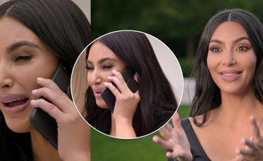 Kim Kardashian shpërthen në lot pasi djali i saj gjashtëvjeçar pa një reklamë në lidhje me kasetën seksuale